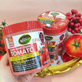 tomato scrub 500g - exfoliating body scrub for face and body, removes dead skin and keratin, bath salt - export quality