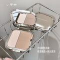 Makeup kakashow two-color contouring powder to modify the contour stereo high-gloss brightening nose shadow shadow contouring all-in-one palette