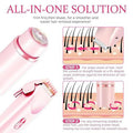Double-headed electric epilator for women, intimate area shaver, unisex full body hair removal device - cross-border bestseller, wholesale hair removal device