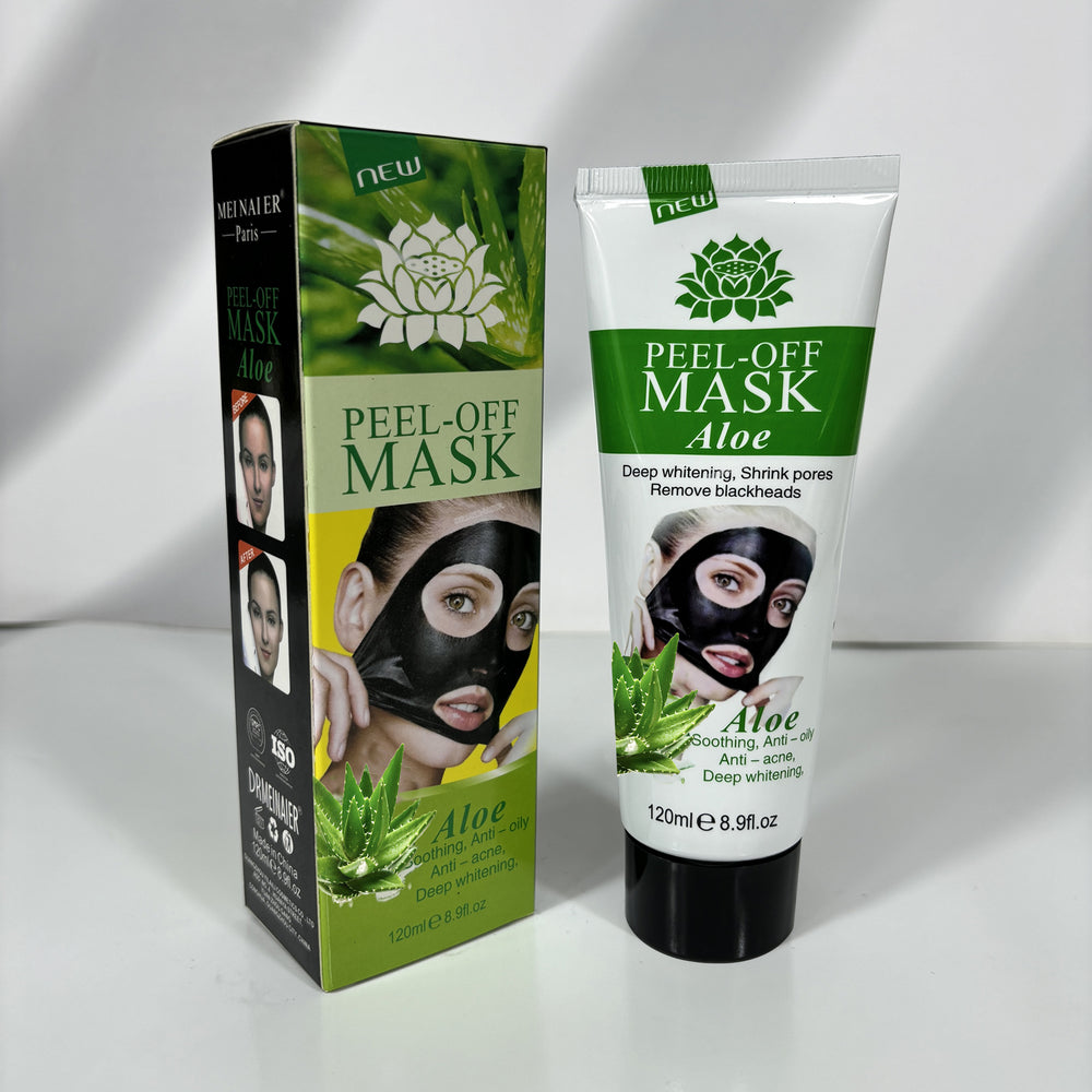 blackhead-absorbing nose mask, pore-cleansing, anti-wrinkle, oil-controlling activated carbon peel-off mask 120g factory direct sales