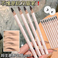 Novo fine-tip microblade brow pencil - hard core, waterproof, smudge-proof, beginner-friendly, natural hair-like definition, wild brow look