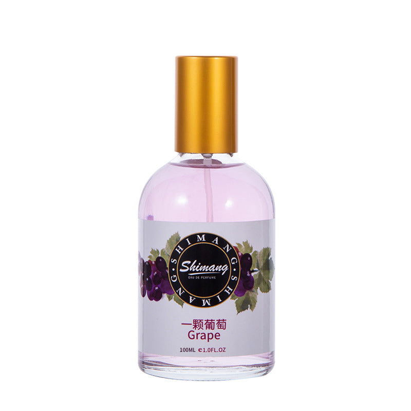 Shimang grape peach women's perfume long-lasting light fragrance nature fresh floral and fruity fragrance in stock new arrival 100ml