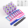Factory direct bangs curlers - self-adhesive hair roll set - lazy bangs styling nylon hair curlers
