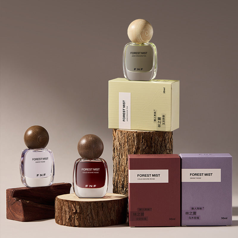 Mysterious forest mist perfume - oud rose jade dragon tea scent, long-lasting, fresh, light fragrance for women