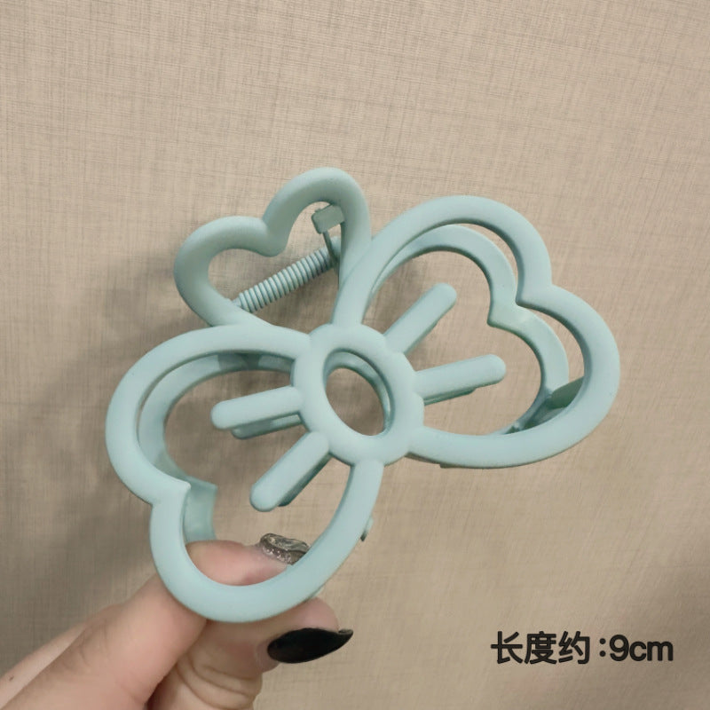 Korean autumn/winter premium hair clips - exquisite claw clips for updos, large size shark clips for thick hair, women's hair accessories