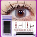 Beauty grafting fake eyelashes nature dense single eyelash implantation multi-color available support personalized eyelash supply