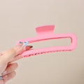 Frosted round pink-13cm