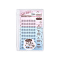 Jonbos four beauties self-adhesive glue-free underwater eyelashes zhaojun diao chan super nature mom born stemless fake eyelashes