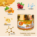 All-english turmeric face cream 100g - brightens skin tone, hydrates and moisturizes - facial lotion - wholesale for export