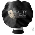 Source factory baotou hat single and double layer satin wig shower cap wig cap lace breathable nightcap curly hair
