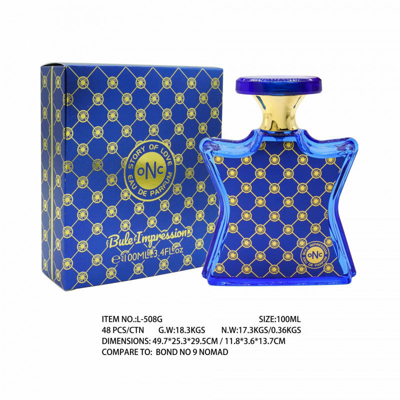 Bestselling fragrance alternative: amazon hot-selling women's perfume - cross-border, all-english "perfume" floral fragrance