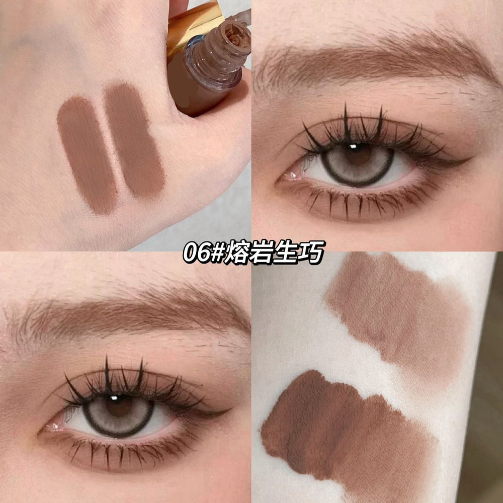 Makeup kakashow starry liquid eye shadow pearlescent matte fine shimmer highlight brightening lying silkworm eye shadow liquid