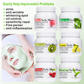 rose soft mask powder moisturizing and hydrating bottled facial mask powder factory processing export wholesale 500g