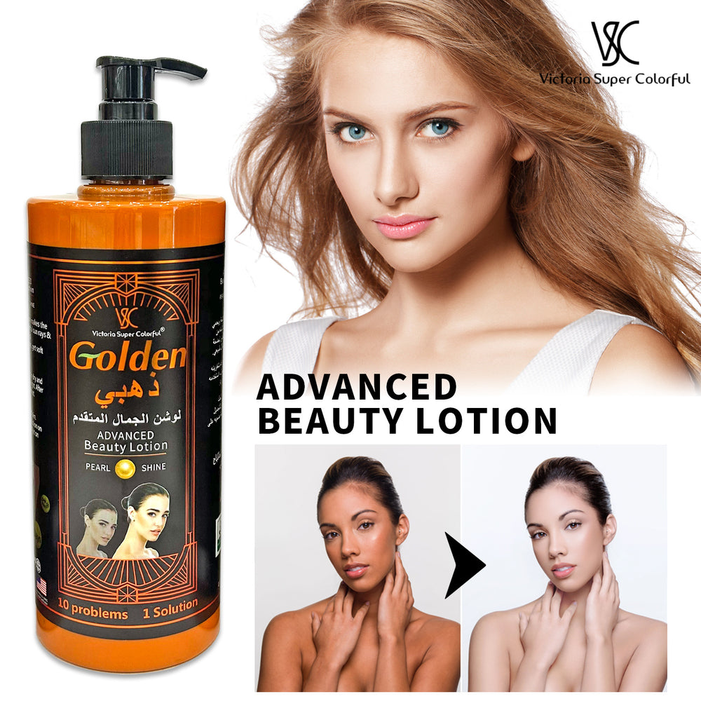 gold pearl body lotion 550ml - pearl massage moisturizing lotion - wholesale for export
