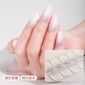 Zhengxiang custom gel nail stickers - waterproof french smudge, sparkle, uv semi-cured nail art stickers, cartoon designs