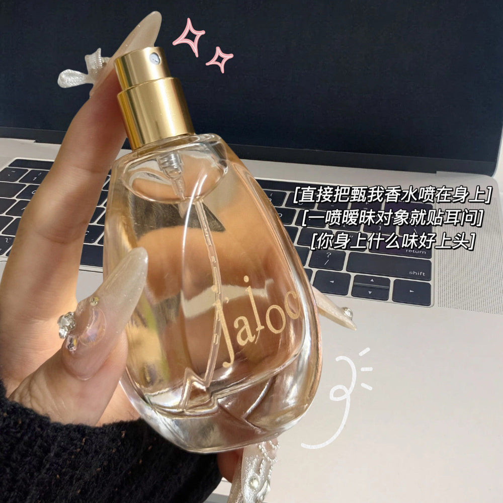 Warmkiss perfume - long-lasting, fresh, light jasmine & fruity fragrance - niche perfume for students and women