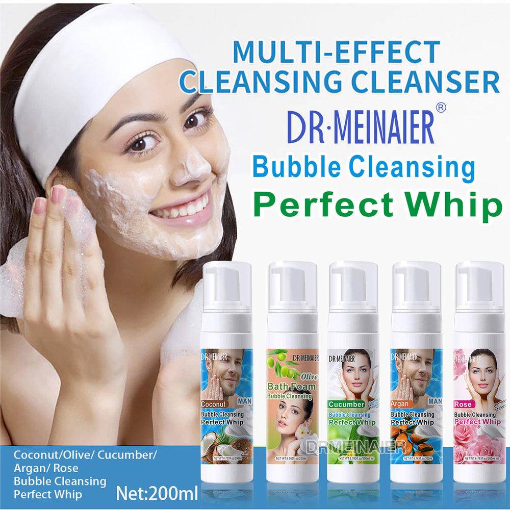 facial cleanser, cleansing facial cleanser, mild, delicate and refreshing cleansing mousse, bubble facial cleanser, export wholesale