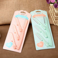 Betina foldable eyebrow razor - women's safe & beginner-friendly double-ended shaving kit