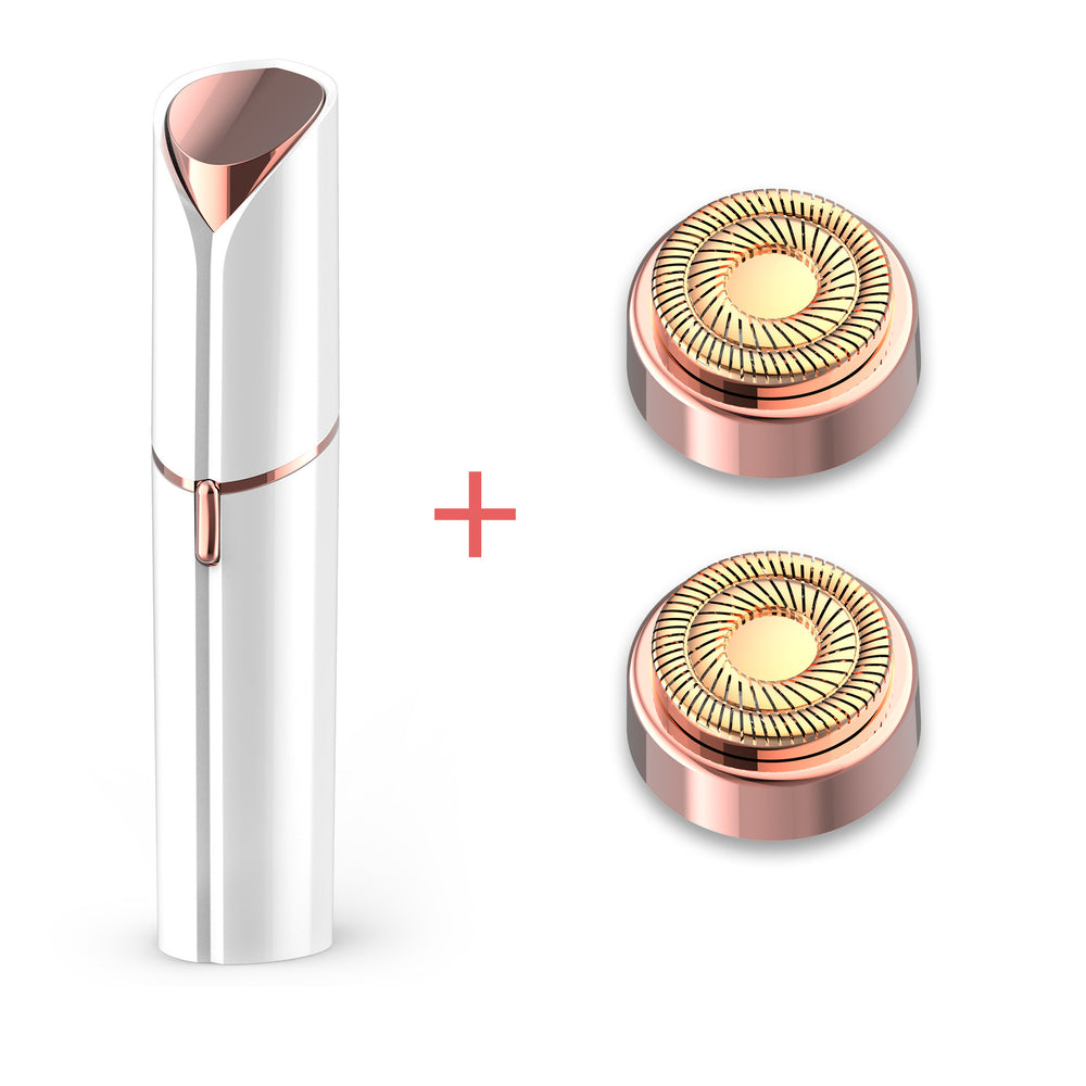 private parts shaver double knife hair removal device pubic hair trimmer electric shaver women's hair removal device shaver