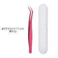 Non-stick eyelash tweezers, golden feather clip, anti-stick eyelash curler, cross-border non-stick tweezers, beauty tools, eyelash curler