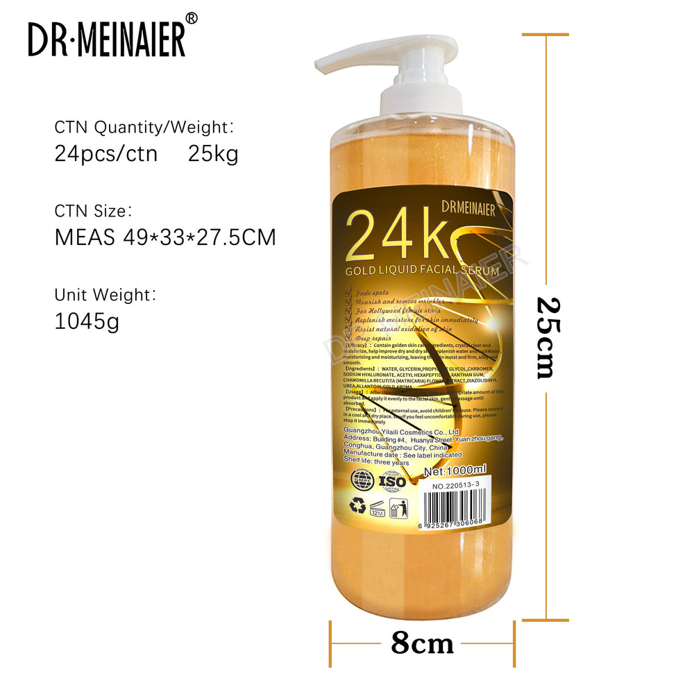 exclusive collagen liquid hydrating, moisturizing and brightening hyaluronic acid essence to shrink pores 1000ml