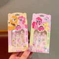 Kids' cartoon my little pony press-on nails, removable princess nail stickers, non-toxic and odorless, girl's nail art