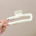 Frosted oval white-13cm