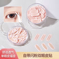 Jonbos lace double eyelid tape - invisible, natural, seamless, specifically for puffy eyes, strong support, matte with shimmer