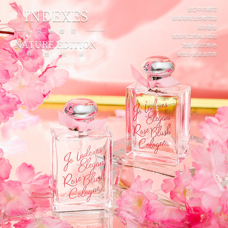 Wind around sakura perfume gift box long-lasting wholesale rose women's student floral fragrance woody niche vietnamese perfume