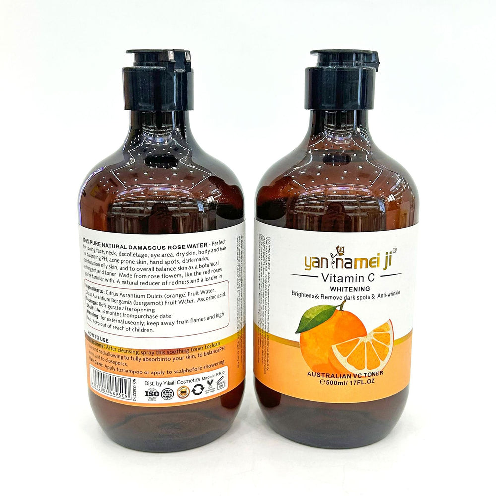 Export turmeric rose toner 500ml aloe vera cucumber lavender moisturizing essence water brightening oil control hydrating