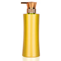 High-end 500ml wash & care travel bottles - flat shoulder pet plastic empty bottles with pump for lotion, shampoo, and body wash
