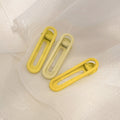 Ins style candy color hair clip sweetgirlcolorful seamless clip female side clip duckbill clip bb clip bangs headwear