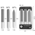 Direct from the factory: portable, washable, mini nano glass nail file – the ultimate manicure tool for shaping, filing, polishing, and buffing your nails