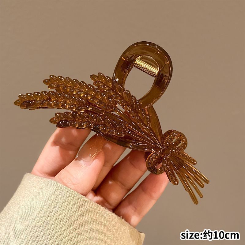Classy sense of exquisite back head hair clip large hairpin female summer hair volume shark clip hair headwear hair accessories