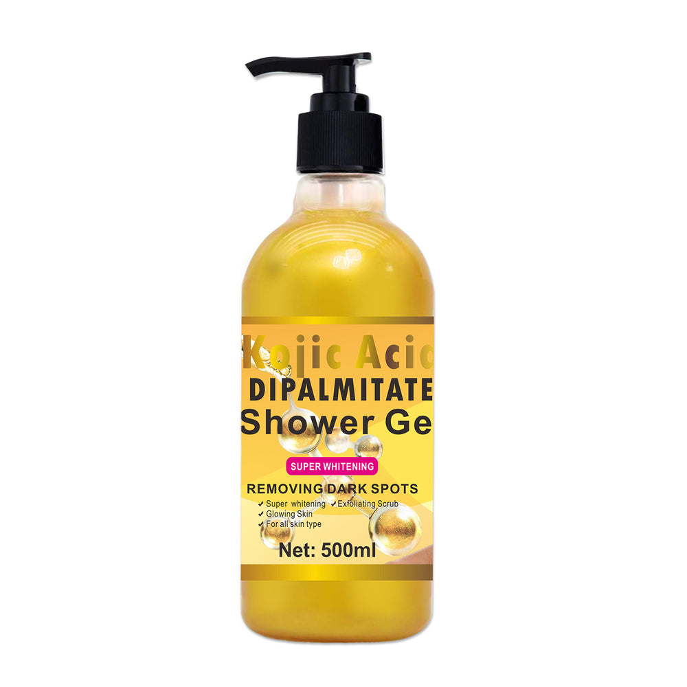 turmeric scrub shower gel 500ml - rich lather, refreshing, moisturizing body wash with carrot extract - export quality