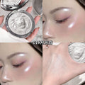 Makeup kobeleen lion head highlighter powder facial stereo brightening pearlescent flash soft waxy mashed potato highlighter cream