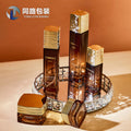 New cosmetic glass suit packaging material 120ml lotion essential oil refill bottle refill spray bottle 50g cream bottle