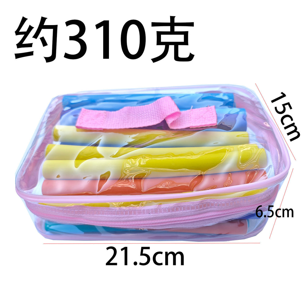 Amazon 42 pieces sponge curling barrel pearl cotton curling bar universal bar curling iron magic curling bar large curl