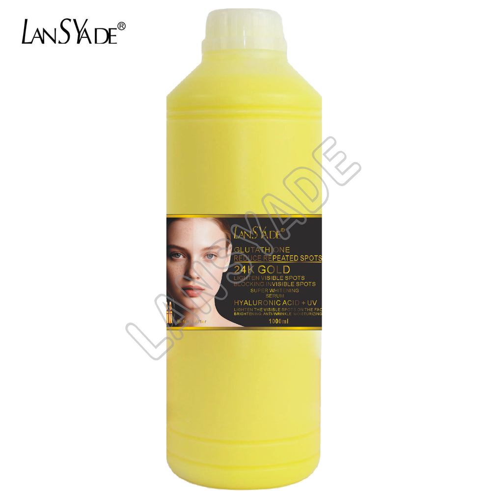 exclusive supply of brightening glutathione essence liquid 1000ml hydrating aha fruit acid essence water foreign trade wholesale