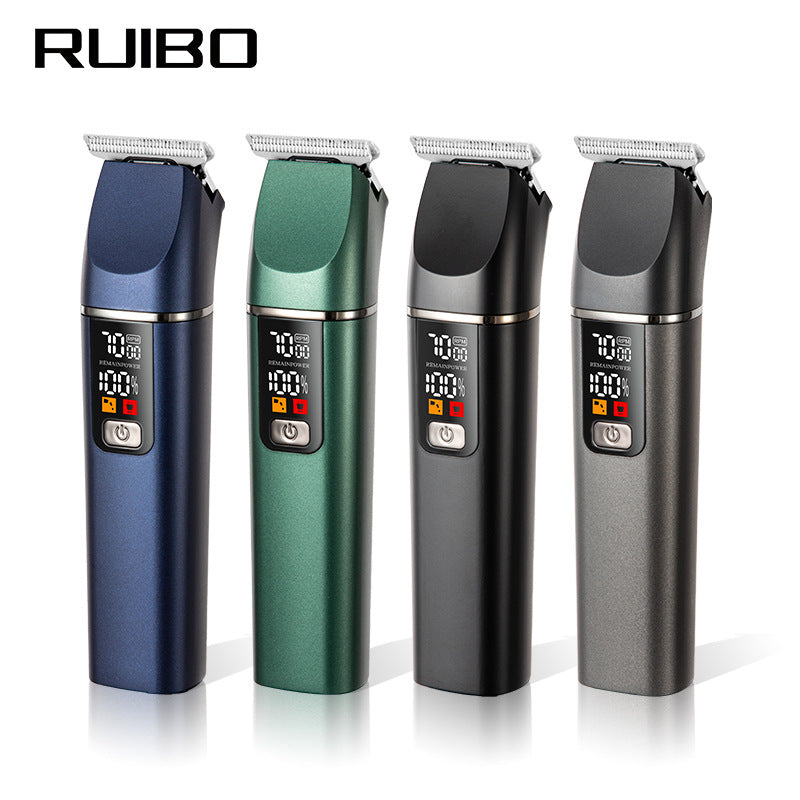 Hair clipper hair clipper hair trimmer for home electric clipper led hair salon special clipper shaved flat head
