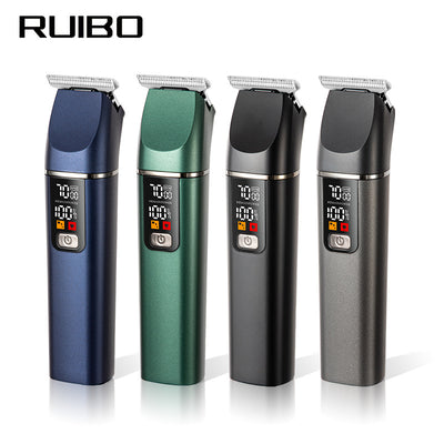 Hair clipper hair clipper hair trimmer for home electric clipper led hair salon special clipper shaved flat head