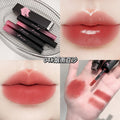 Gege bear ice glaze double-ended lip glaze mirror water-glossy transparent lip oil matte matte whitening lipstick