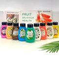 Export strawberry scrub bath salt deep exfoliating scrub shower gel coffee scrub wet salt factory wholesale