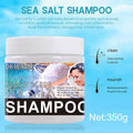 sea salt scrub oil control scalp cleansing scalp fluffy shampoo scalp shampoo rich foam