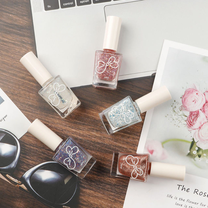 Fall and winter new color nail polish whitening oily non-peelable long-lasting nude black white nail polish wholesale