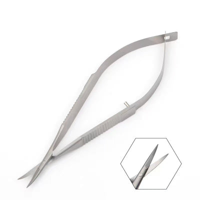 Factory direct, ready-to-ship cuticle nippers with a flat handle, russian-style dovetail design, multi-functional manicure tools, small blade curved cuticle scissors