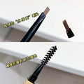 Makeup xixi small golden chopsticks double-ended eyebrow pencil extremely small triangle roots clear wild eyebrows waterproof anti-sweat and non-smudge