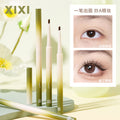 Xixi chunri green angled eyeliner gel pen - waterproof, smudge-proof, natural brightening, under-eye highlight & eyeliner