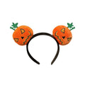 Cartoon doll hair accessories women's holiday dress up performance headwear decoration devil pumpkin headband funny halloween hairband