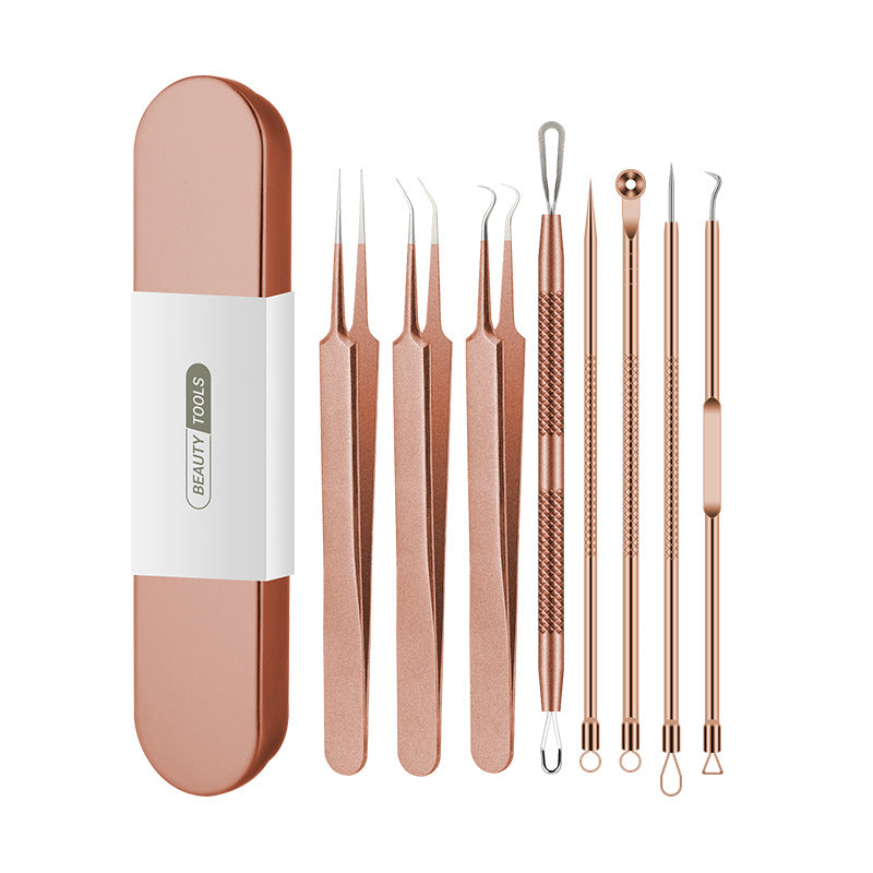 Rose gold acne needle blackhead acne needle suit acne acne needle acne needle acne needle acne squeezing tool